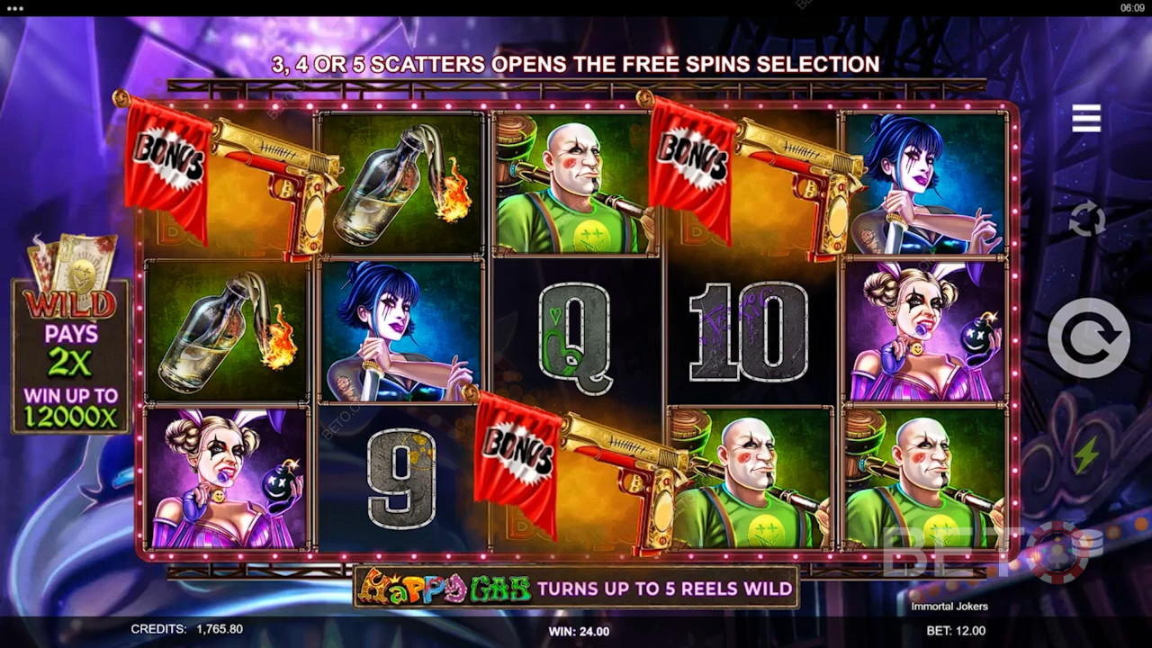 Immortal Jokers Recenzie de la BETO Slots