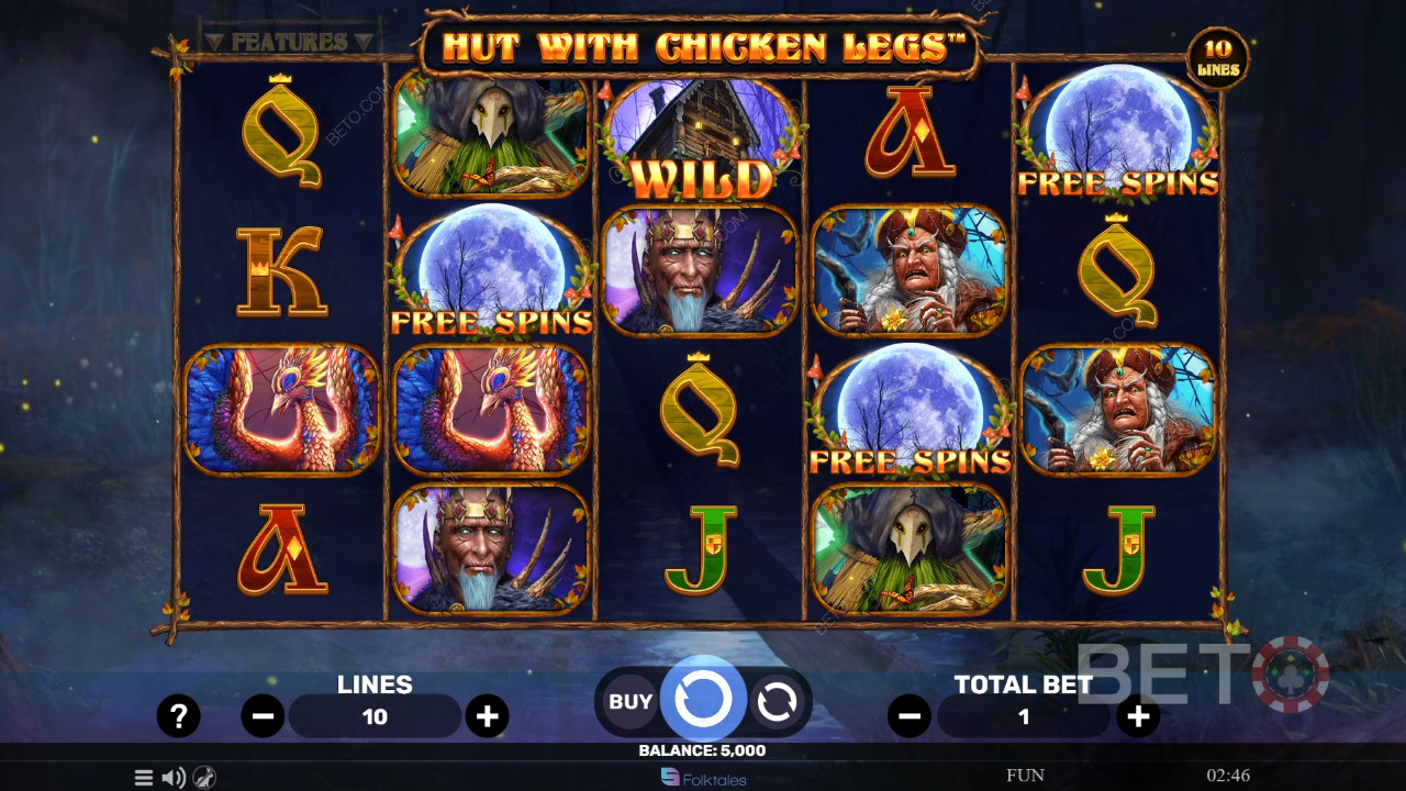 Hut With Chicken Legs Review by BETO Slots