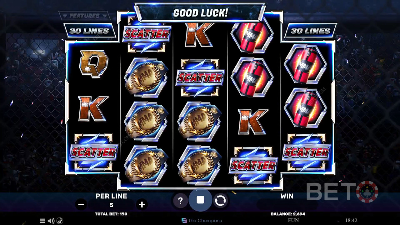 MMA Champions Review by BETO Slots