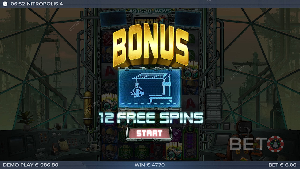 Câștigă 50.000x pariul tău în aparatul de slot Nitropolis 4!