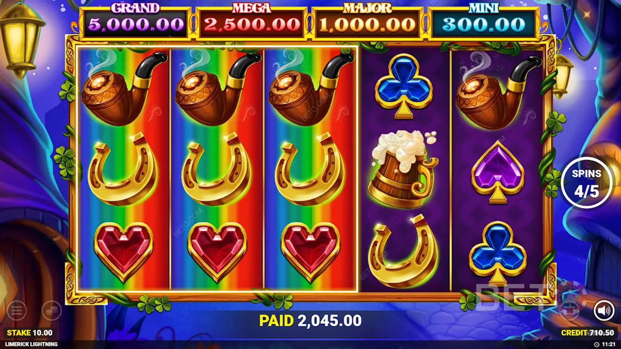 Limerick Lightning Recenzie de la BETO Slots