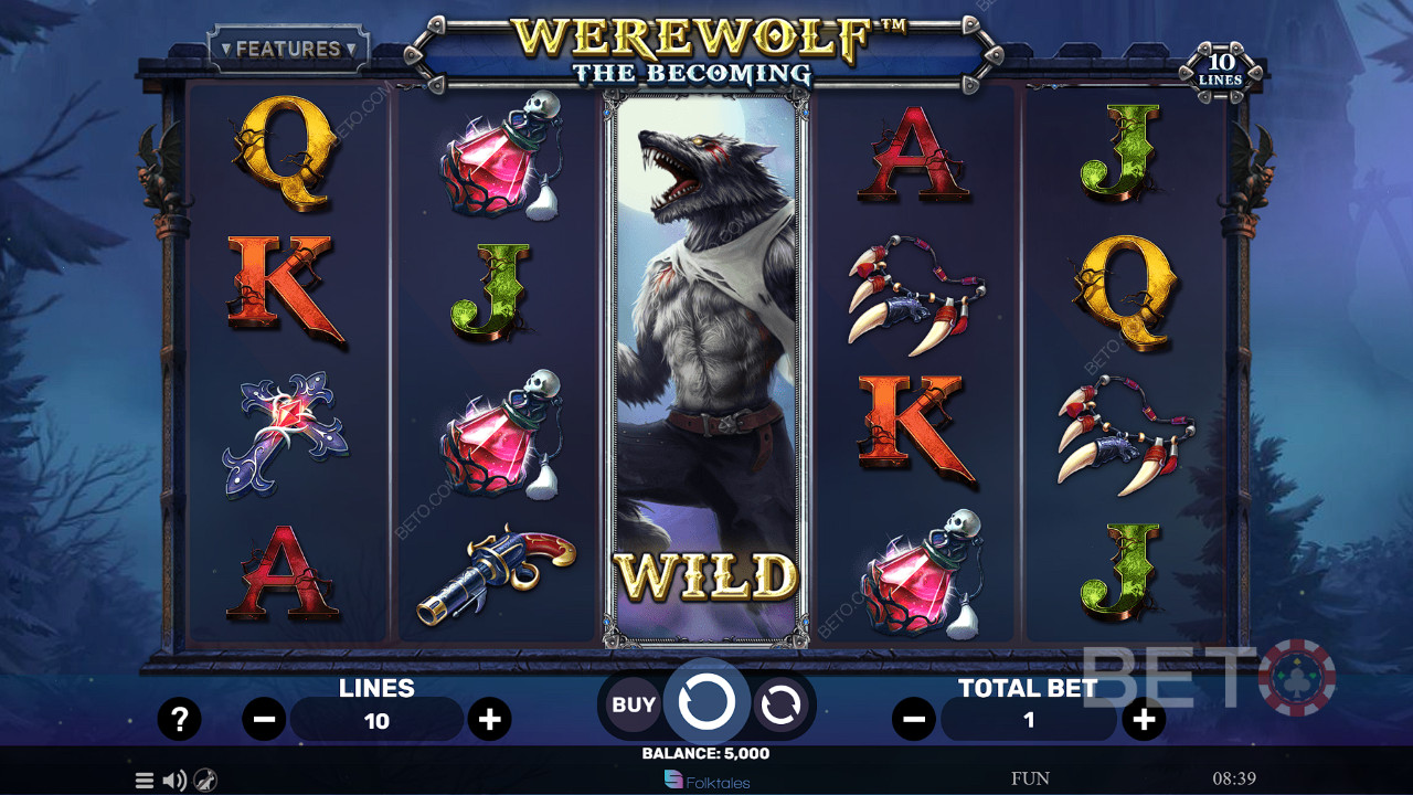 Werewolf - The Becoming Recenzie de la BETO Slots