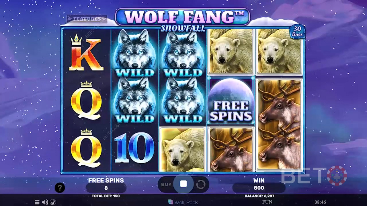 Wolf Fang Snowfall Recenzie de la BETO Slots