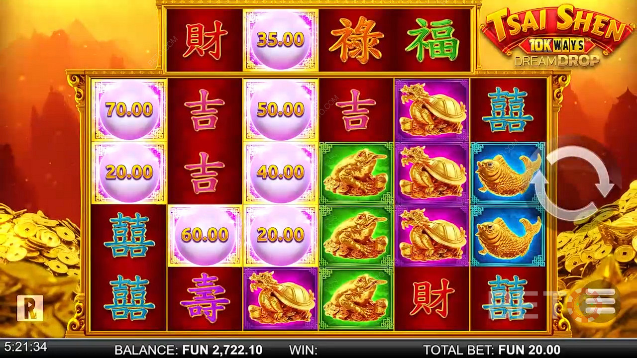 Tsai Shen 10K Ways Dream Drop Joacă Gratuit