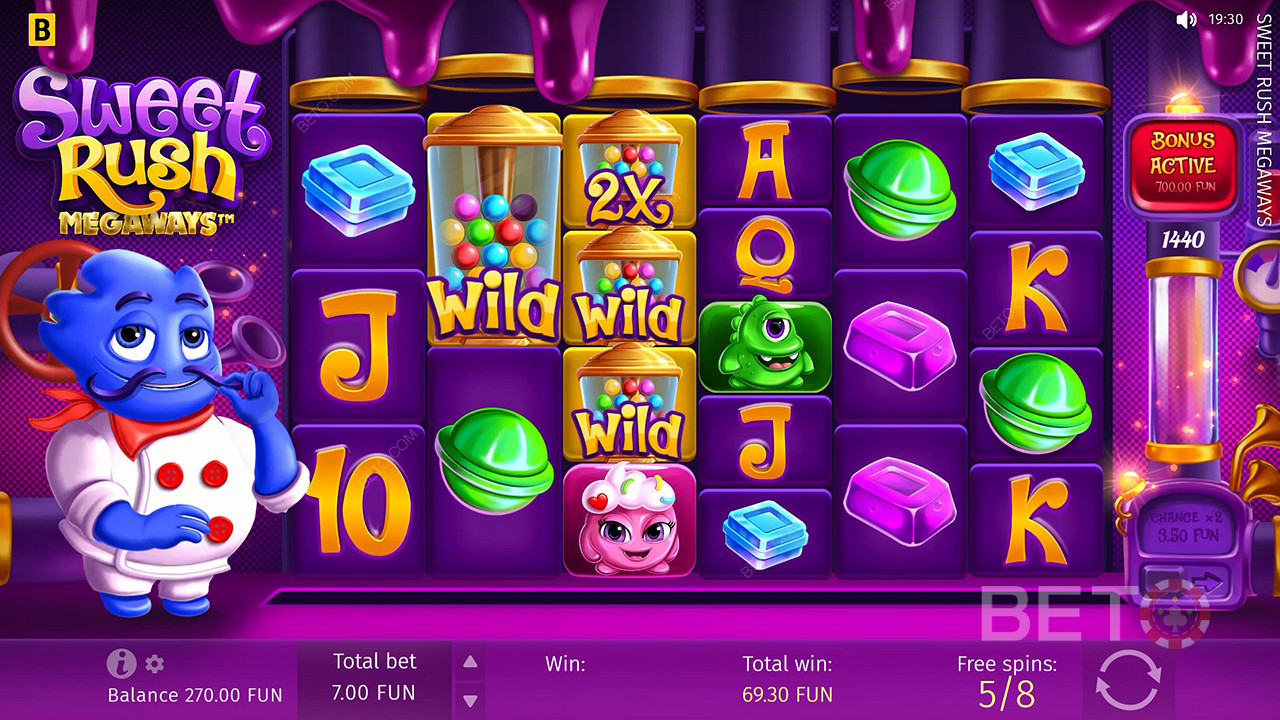 Sweet Rush Megaways Joacă Gratuit