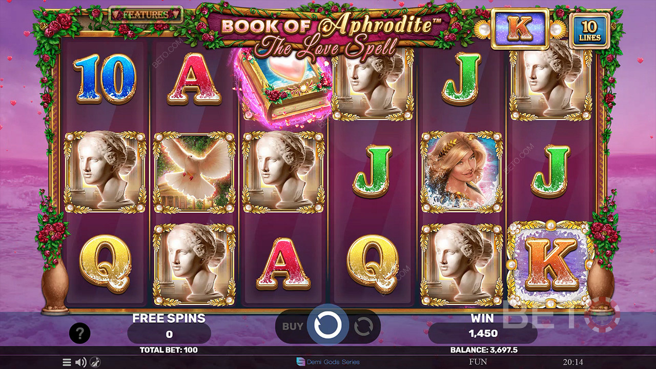 Book Of Aphrodite - The Love Spell Joacă Gratuit