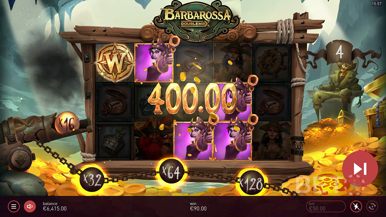 Câștigă de 20.000x pariul tău în aparatul de slot Barbarossa DoubleMax!