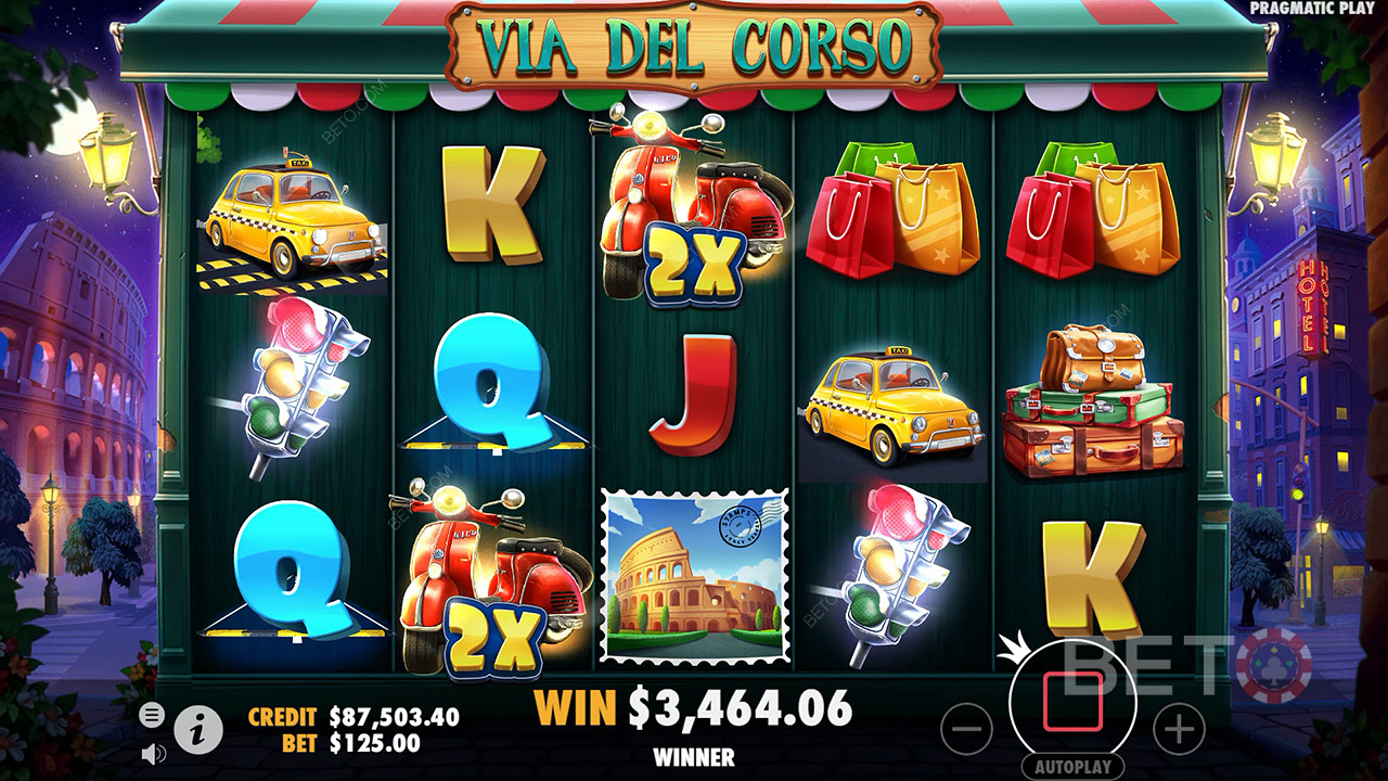 Via Del Corso Recenzie de BETO Slots