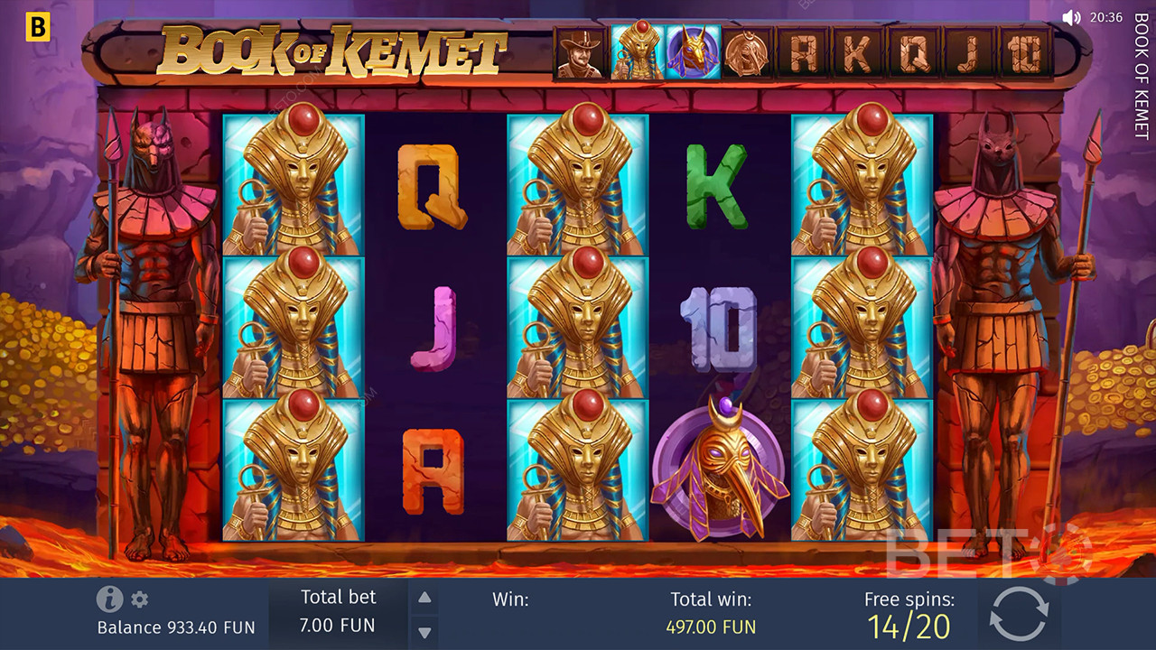 Book of Kemet Recenzie de la BETO Slots