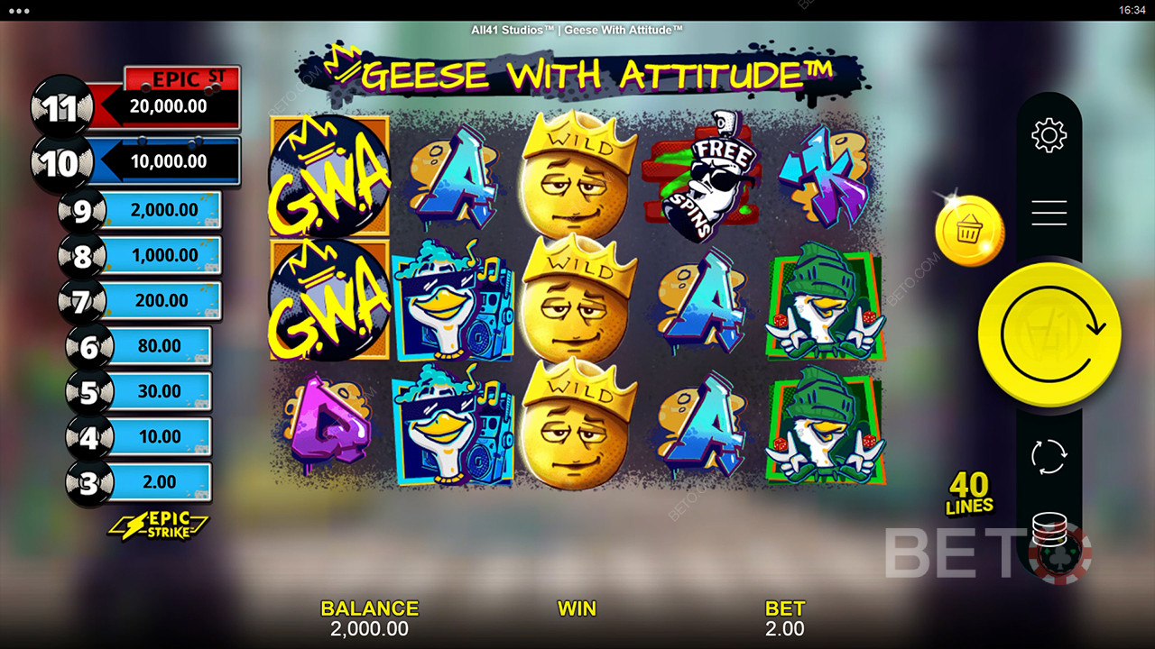 Geese With Attitude Recenzie de la BETO Slots
