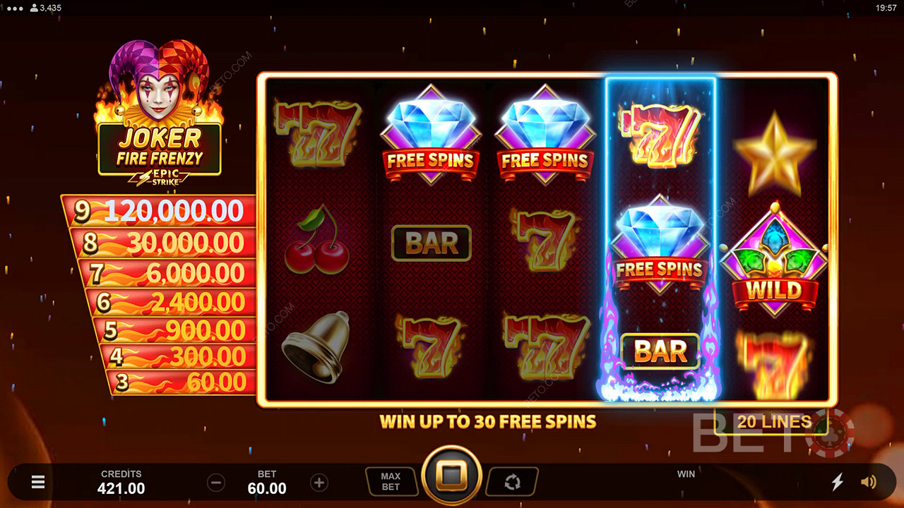 Joker Fire Frenzy Joacă Gratuit