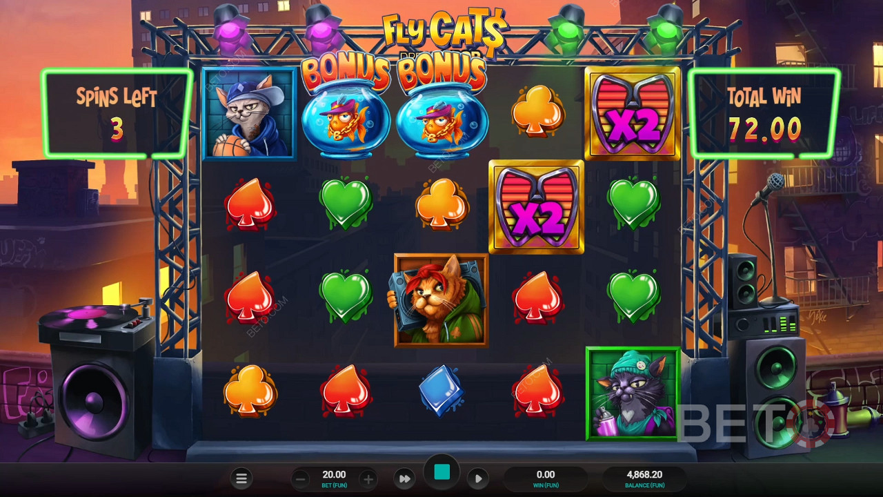 Fly Cats Dream Drop Joacă Gratuit