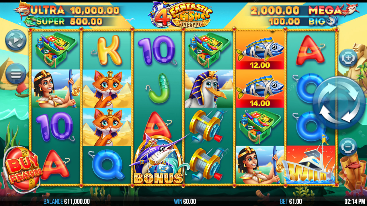 4 Fantastic Fish in Egypt Recenzie de la BETO Slots