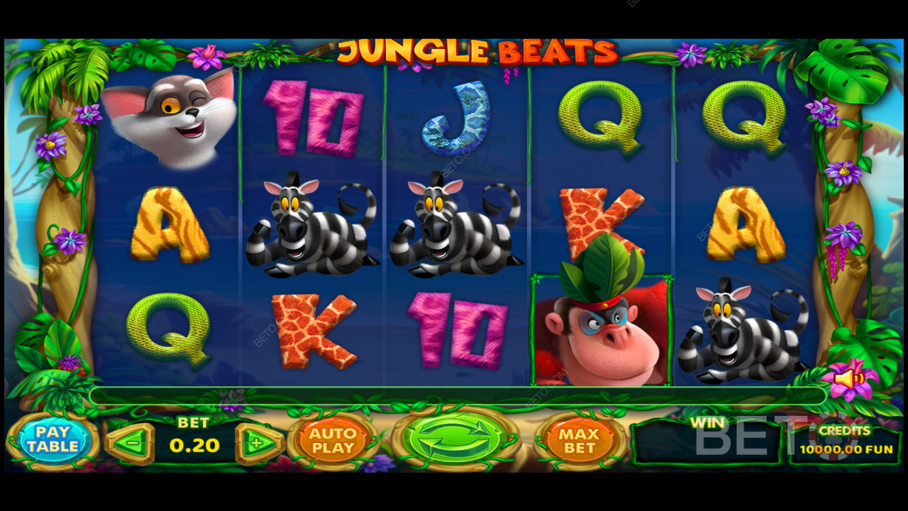 Jungle Beats Review by BETO Slots