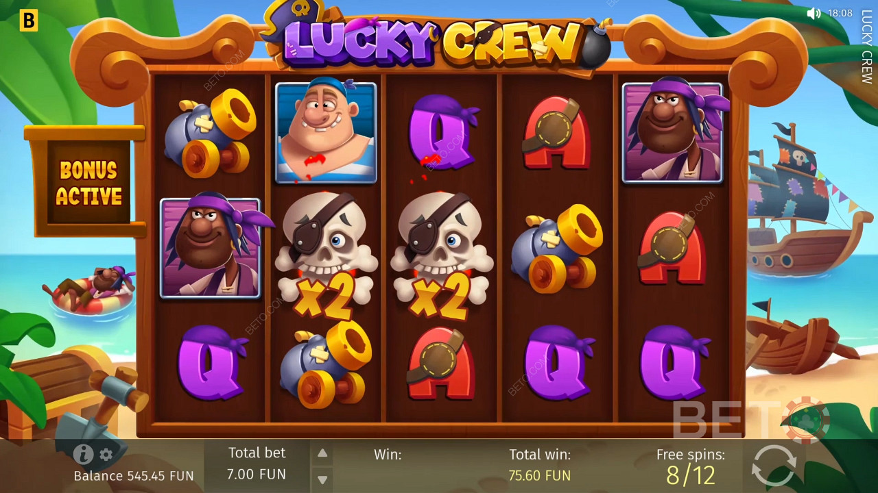 Revizuirea Lucky Crew de către BETO Slots