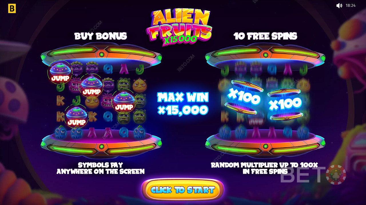 Alien Fruits Slot Machine: Ar trebui să o învârtiți?