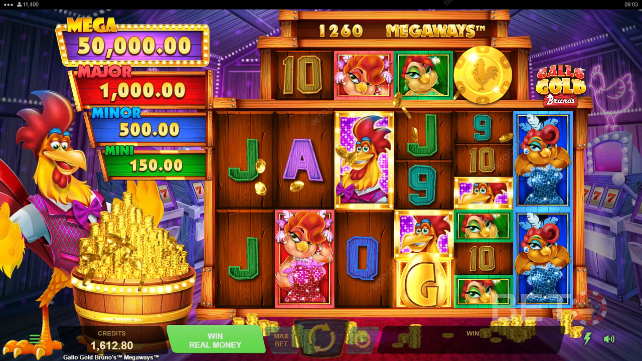 Gallo Gold Bruno's Megaways Joacă Gratuit