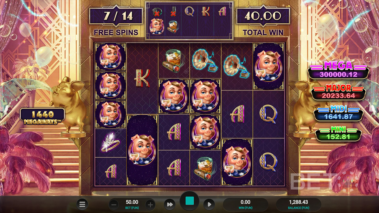 The Great Pigsby Megapays Review by BETO Slots