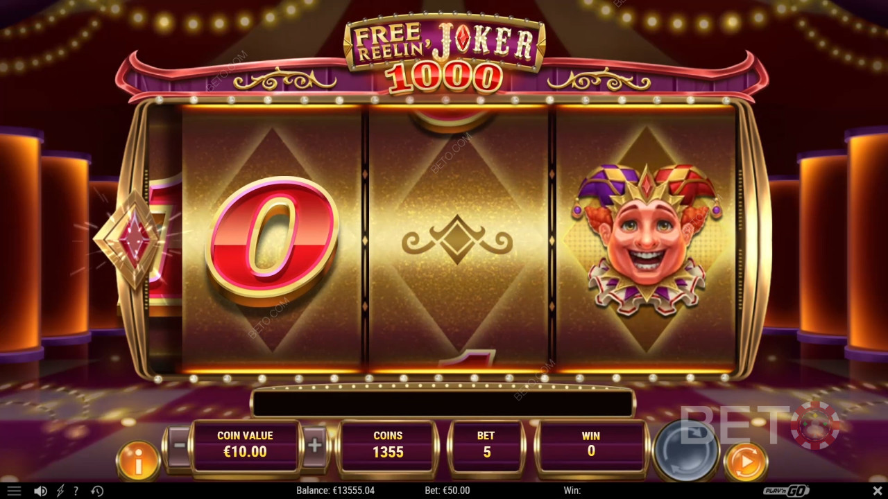Free Reelin Joker 1000 Review by BETO Slots