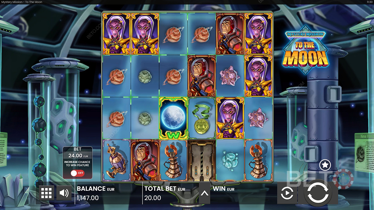 Mystery Mission to the Moon Recenzie de la BETO Slots