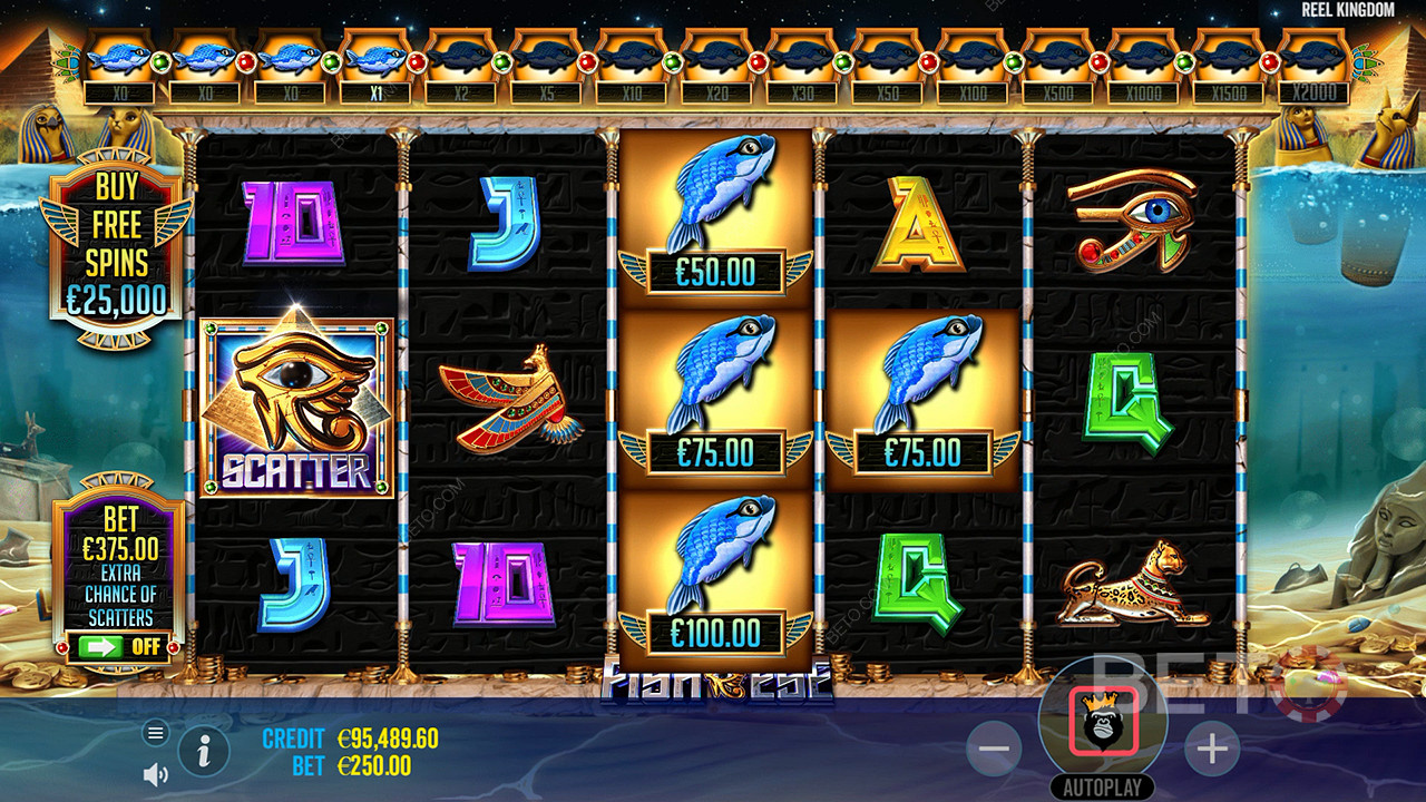 Funcțiile bonus explicate în Fish Eye de Reel Kingdom