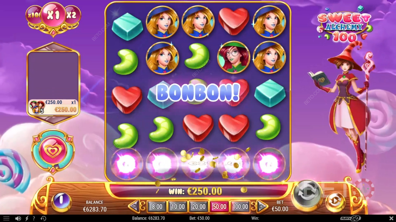 Sweet Alchemy 100 Recenzie de la BETO Slots