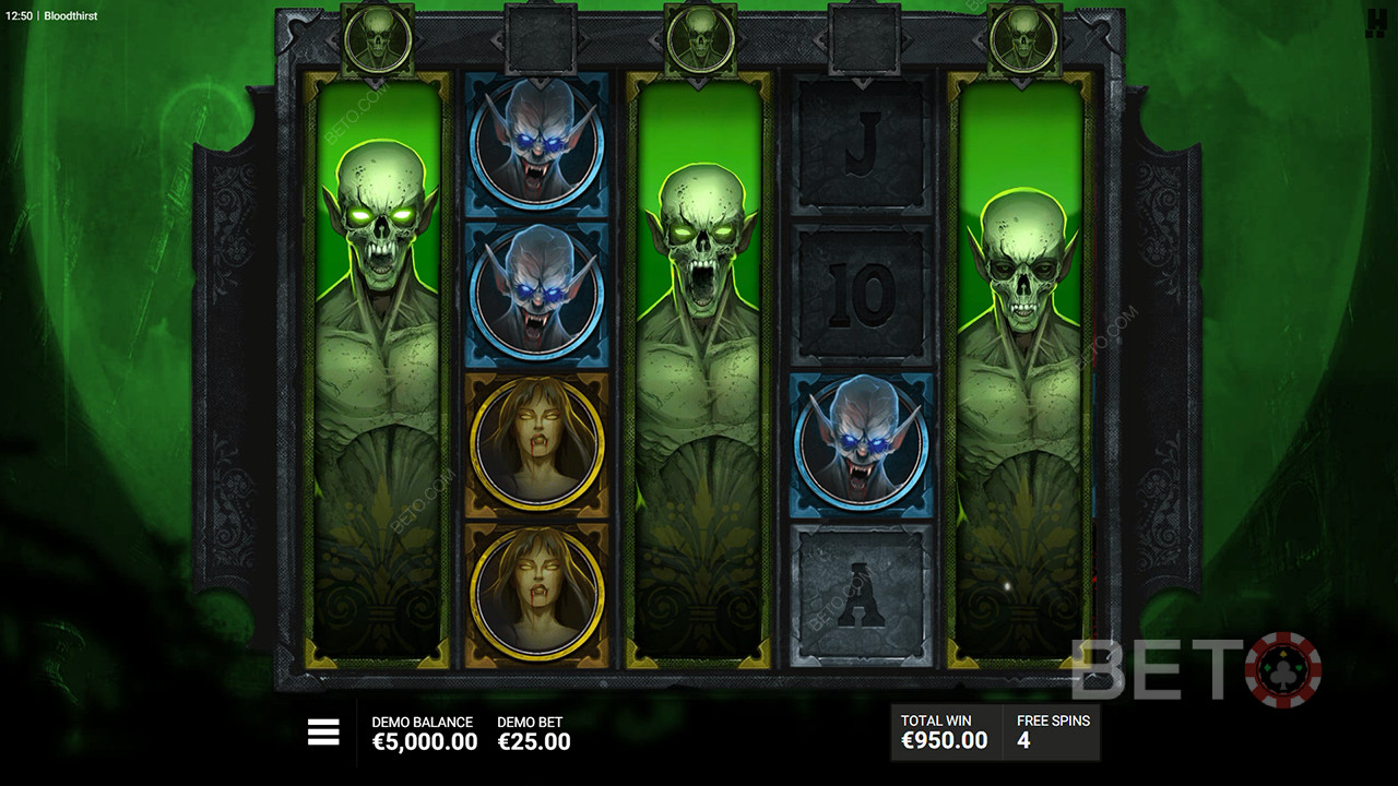 Bloodthirst Recenzie de la BETO Slots