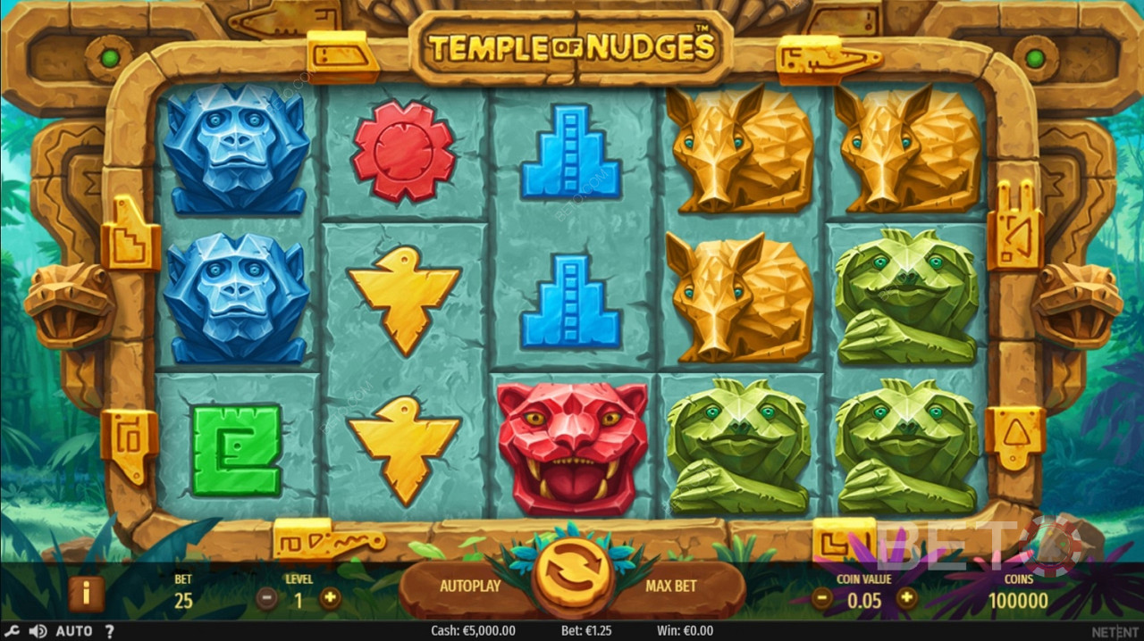 Temple of Nudges Slot video