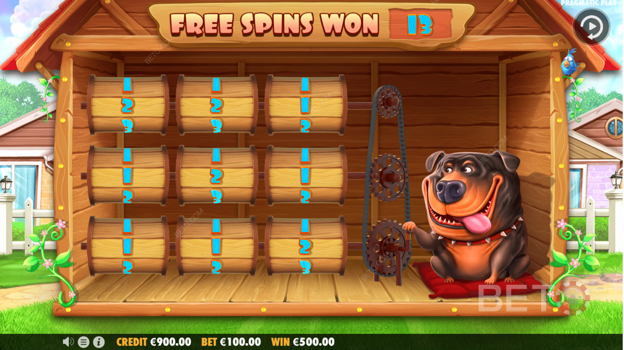 Runda Special Free Spin din The Dog House