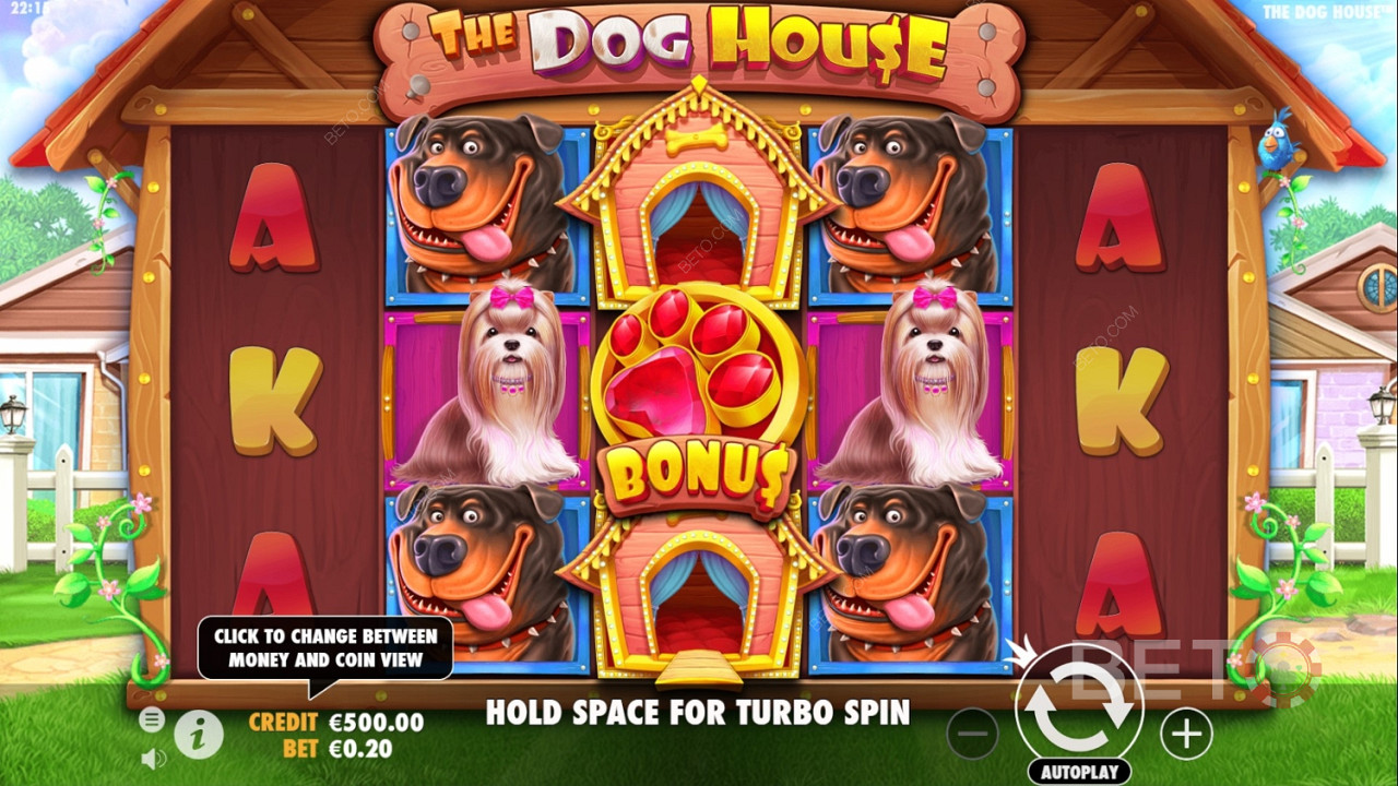 Bonus special în The Dog House Slot Machines