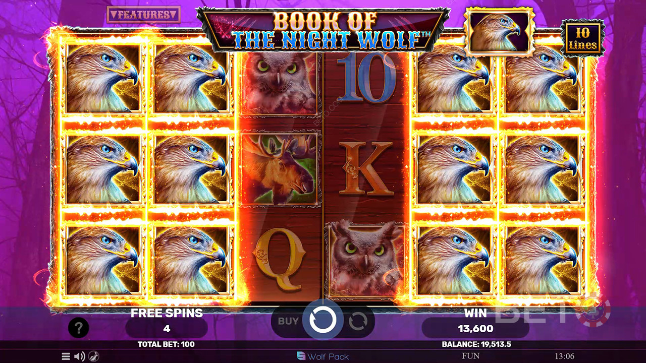 Book of the Night Wolf Recenzie de la BETO Slots