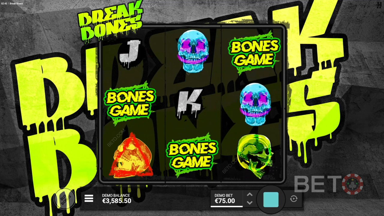 Break Bones Recenzie de la BETO Slots