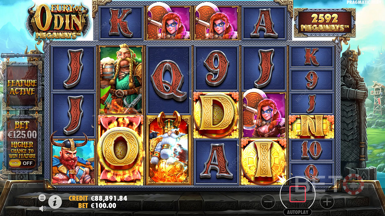 Caracteristici bonus explicate în Fury of Odin Megaways de Pragmatic Play