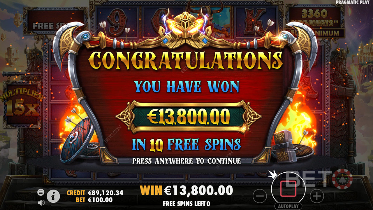Fury of Odin Megaways Slot Machine - Verdictul nostru