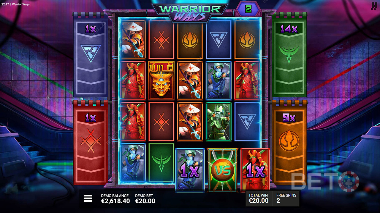 Warrior Ways Recenzie de la BETO Slots
