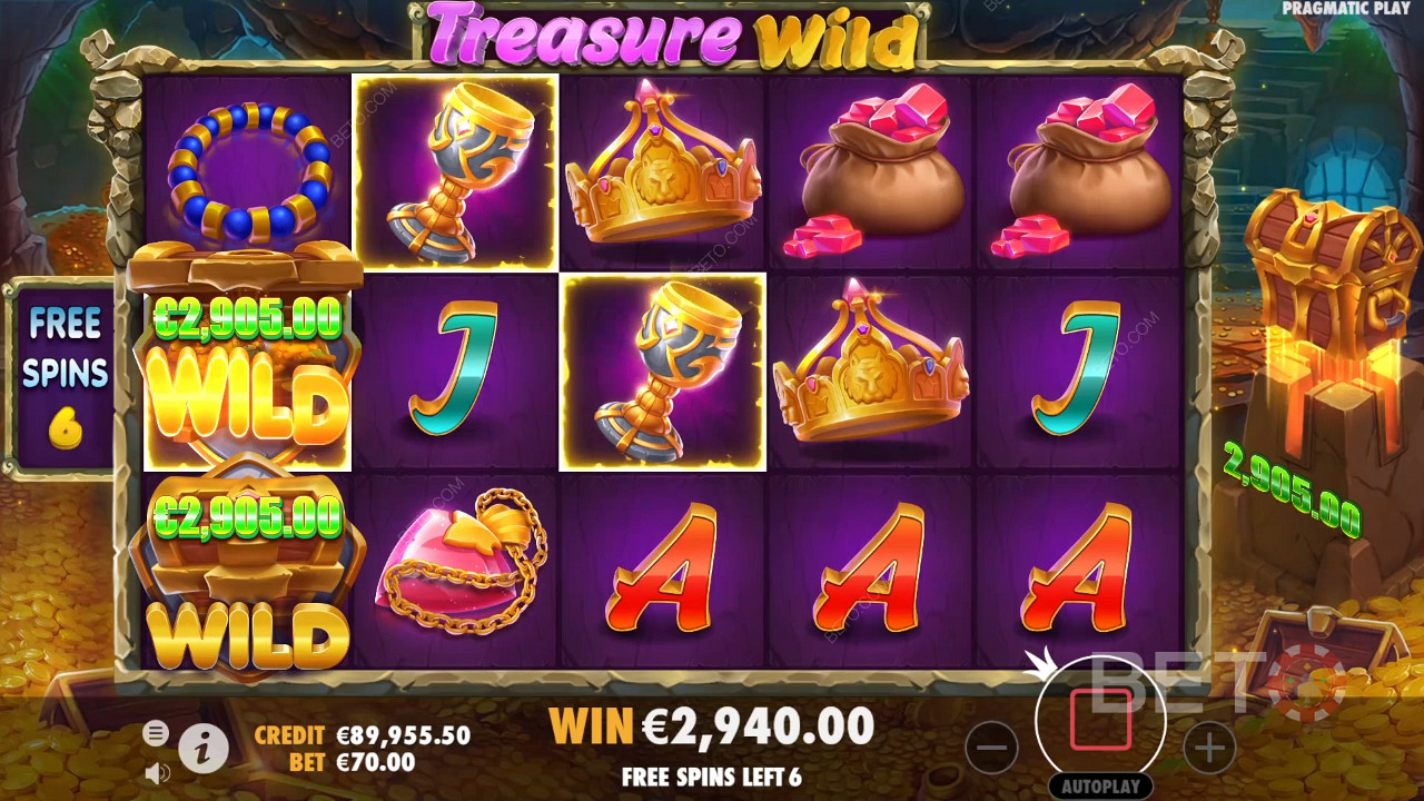 Recenzie Treasure Wild de BETO Slots