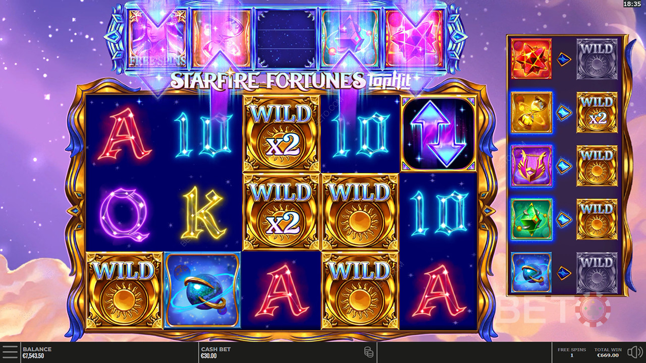 Starfire Fortunes Review by BETO Slots