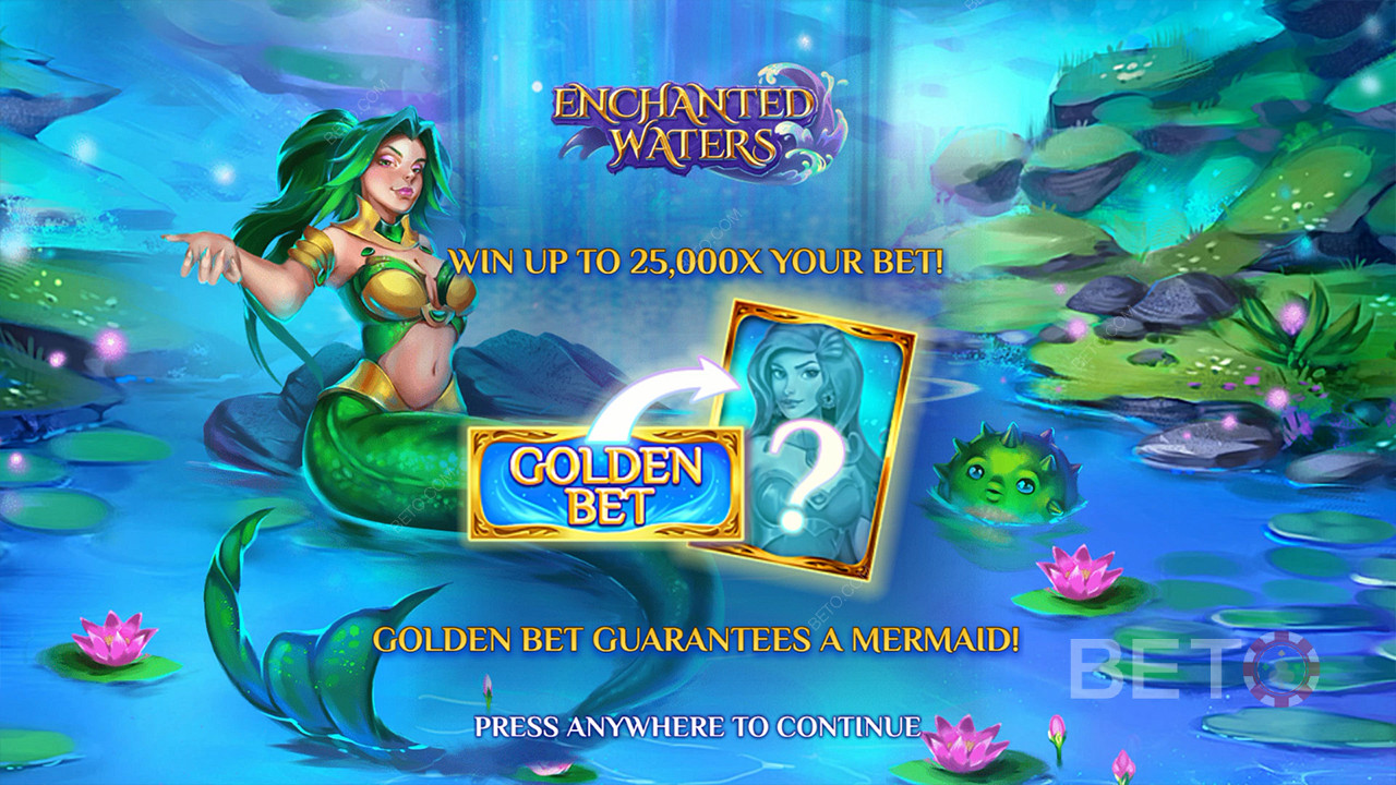 Golden Bet garantează o funcție Mermaid Feature la fiecare rotire.