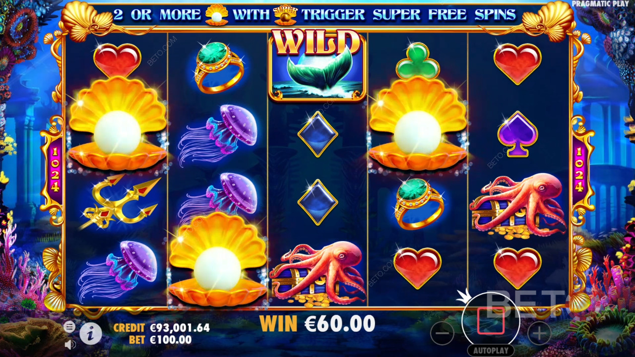 Queen of Atlantis Review by BETO Slots