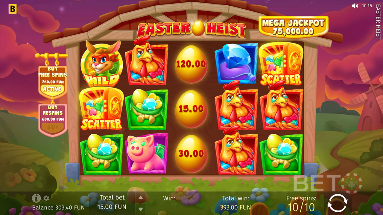 Easter Heist Recenzie de la BETO Slots