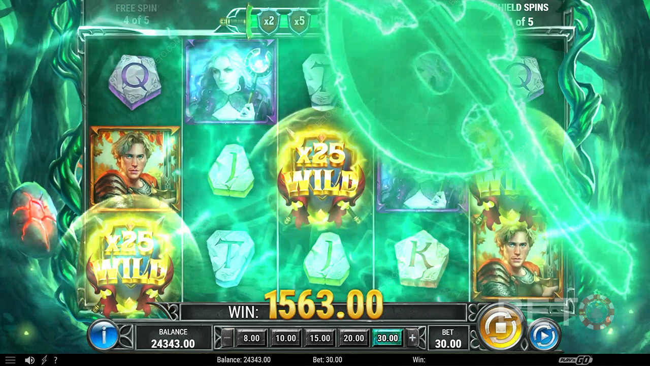 Câștigă 40.000x pariul tău în slotul Return of The Green Knight!