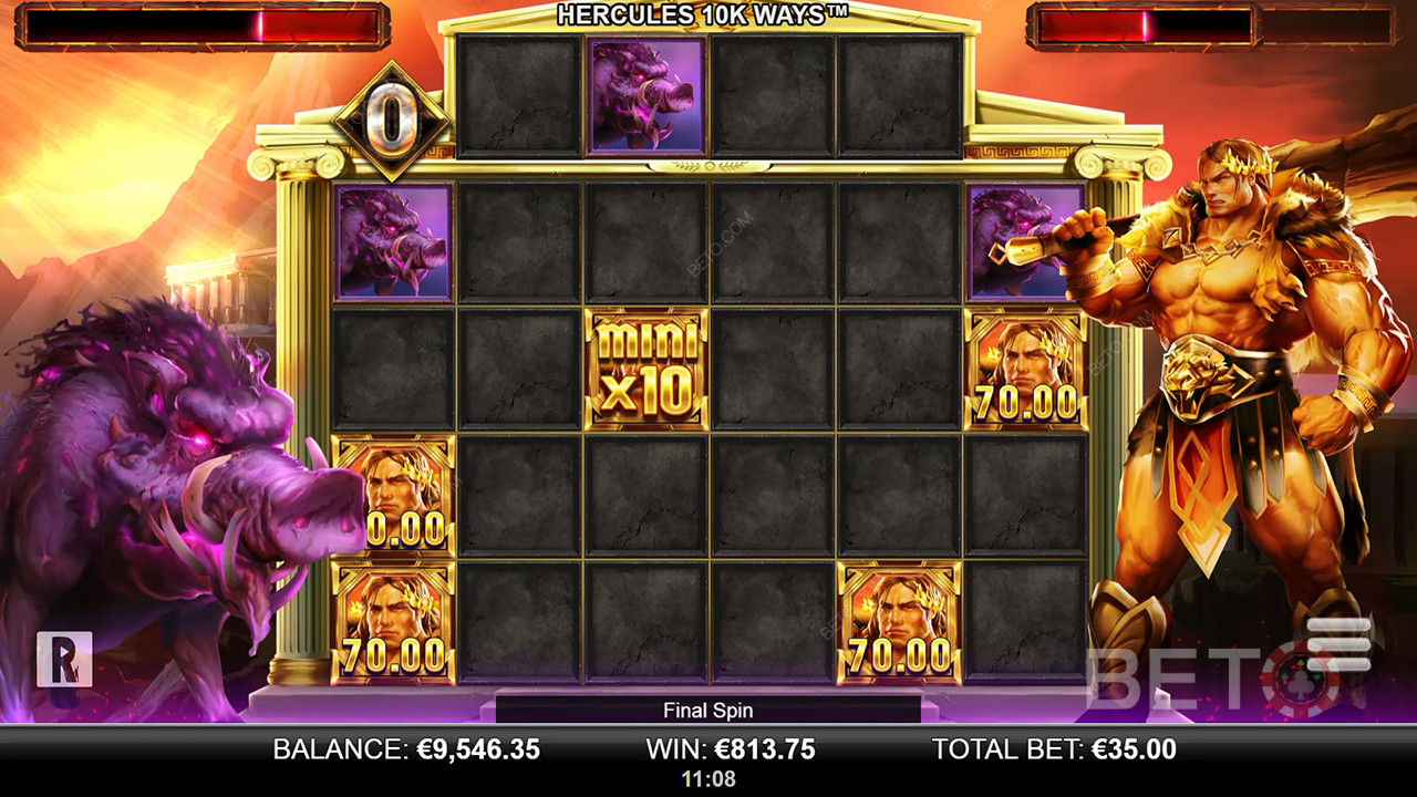 Hercules 10K WAYS Recenzie de la BETO Slots