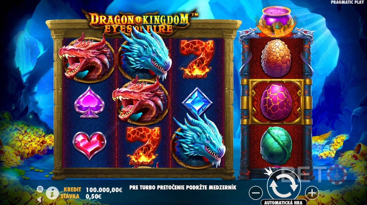 Dragon Kingdom Eyes of Fire Slot video