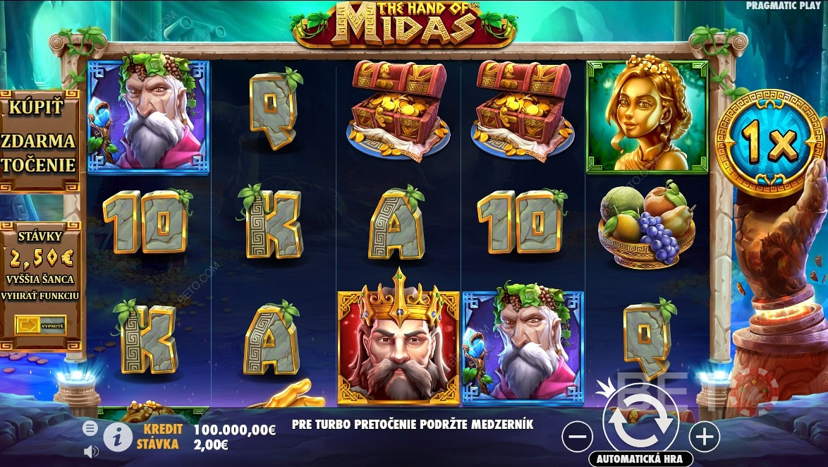 The Hand of Midas Slot video
