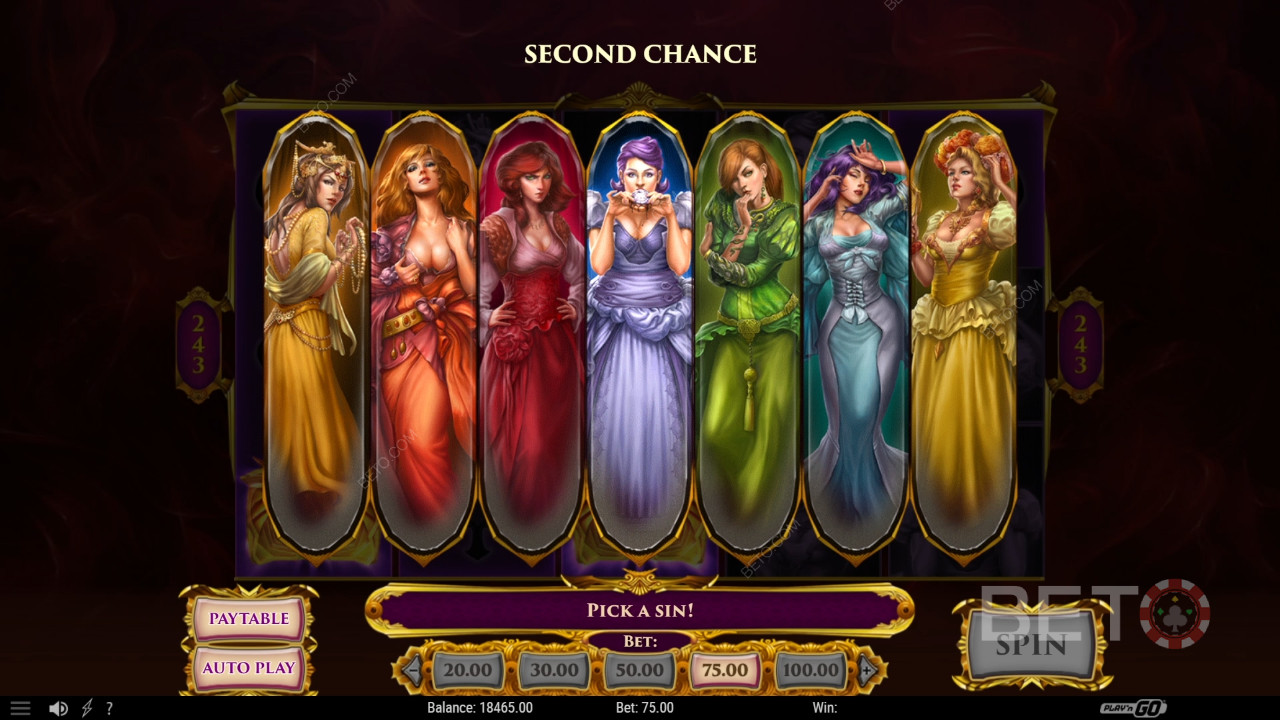 7 Sins Recenzie de la BETO Slots