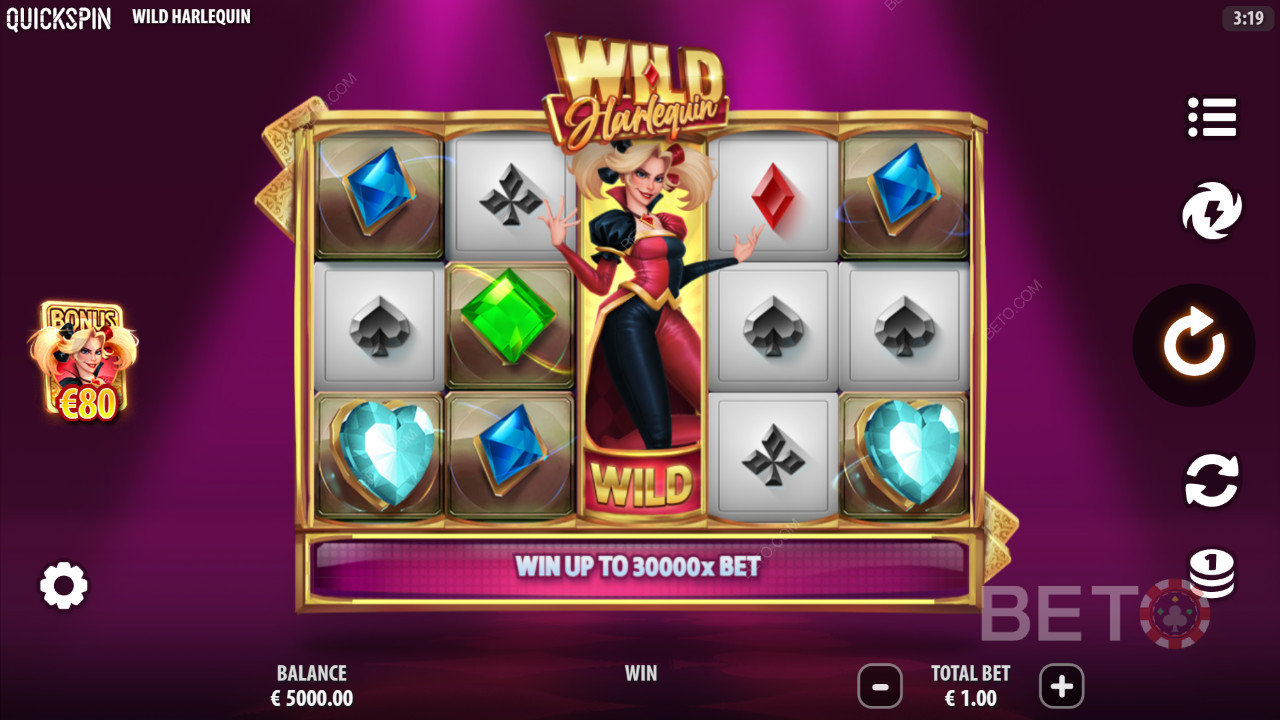 Wild Harlequin Recenzie de la BETO Slots