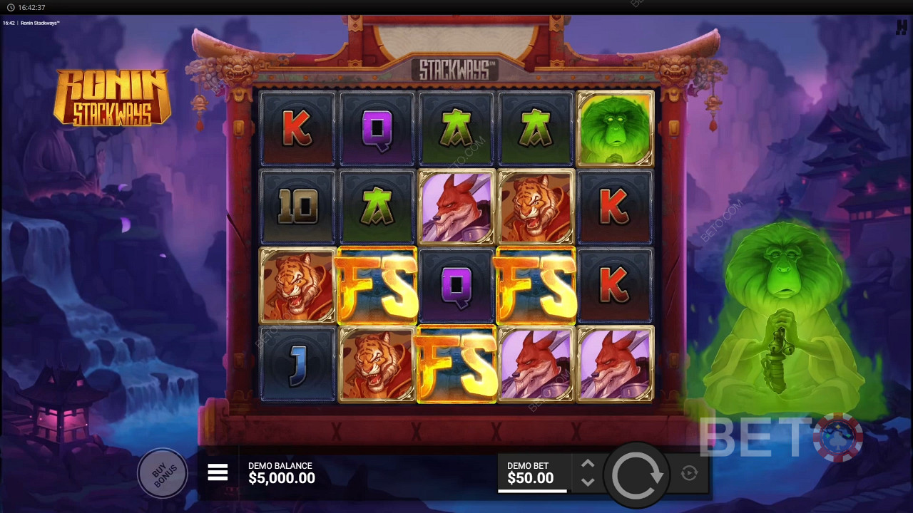 Ronin StackWays Recenzie de BETO Slots