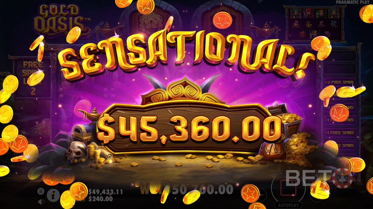 Caracteristicile bonus explicate în Gold Oasis de către Pragmatic Play