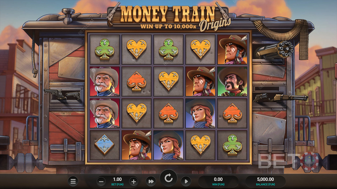 Money Train Origins Dream Drop Review de la BETO Slots