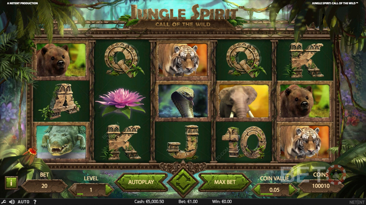 Jungle Spirit: Call of the Wild Slot video